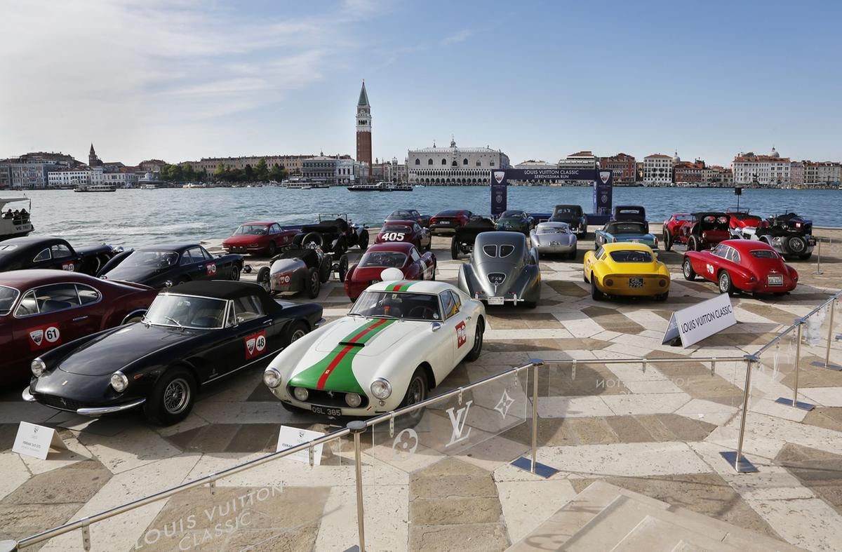 L'edizione della Louis Vuitton Serenissima Run del 2012 sull'Isola di San Giorgio.