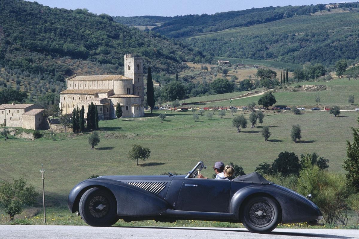 La Louis Vuitton Classic Italia Classica Motor Race, nel 1995.