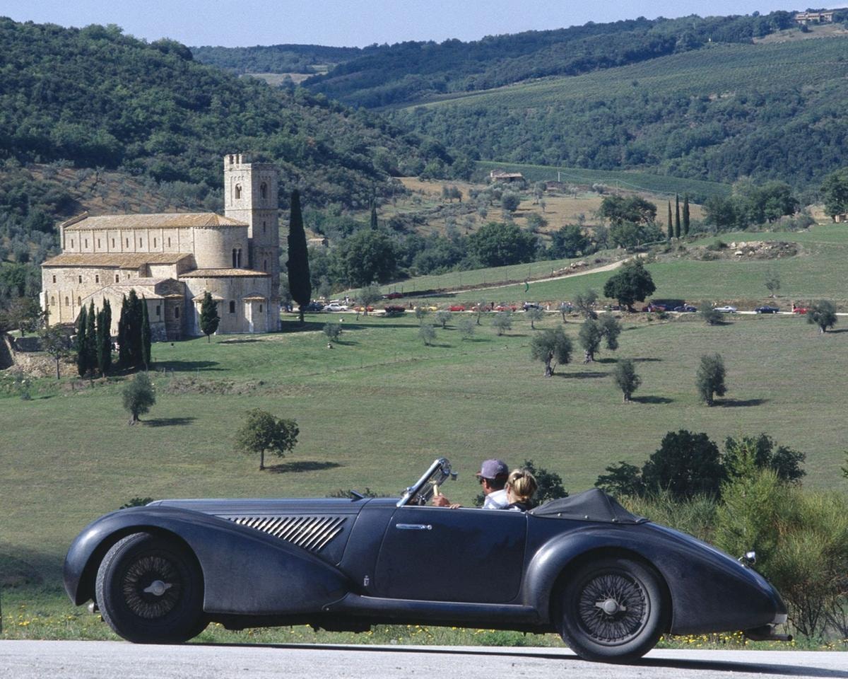 La Louis Vuitton Classic Italia Classica Motor Race, nel 1995.