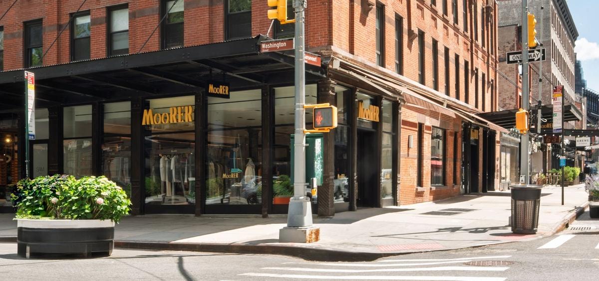 La boutique Moorer di New York (courtesy Moorer)