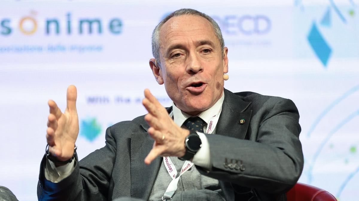 MATTEO DEL FANTE CEO POSTE ITALIANE