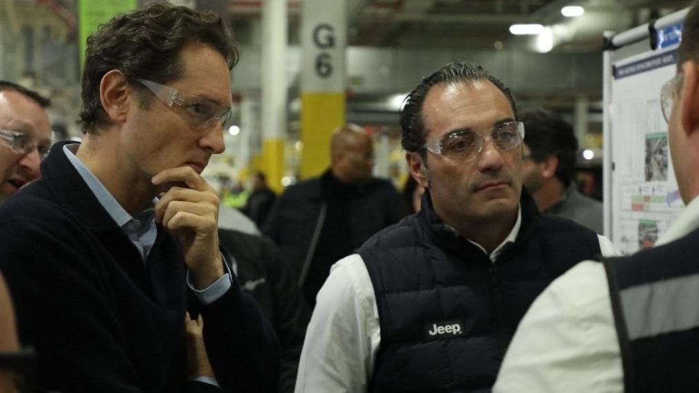John Elkann e Antonio Filosa