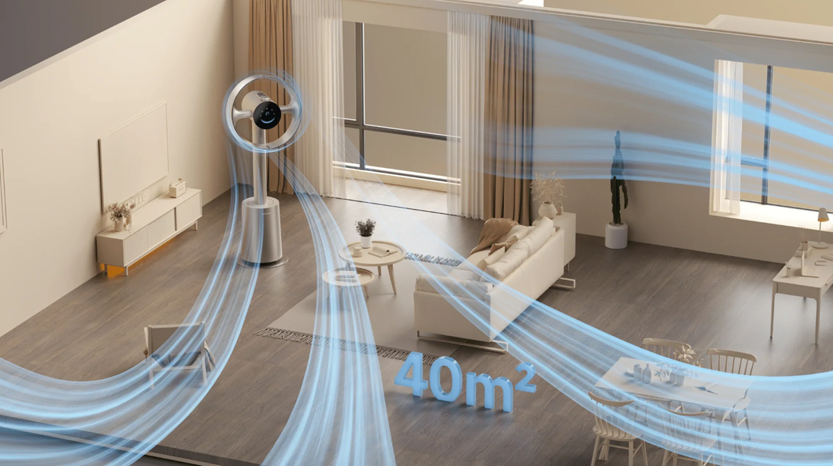 Dalla Cina arriva il ventilatore senza pale che sta conquistando le case europee