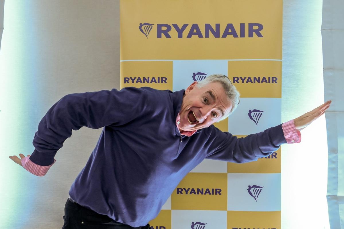 Michael O'Leary, ceo Ryanair
