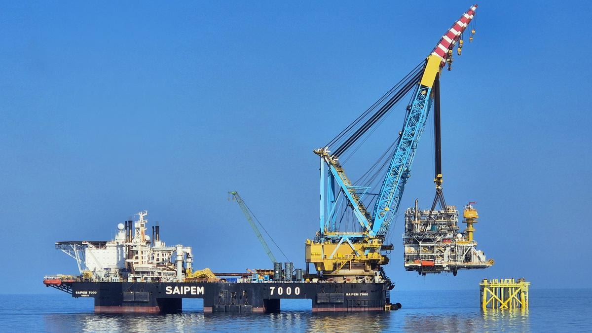 Saipem 7000 al lavoro nel progetto Neptun Deep