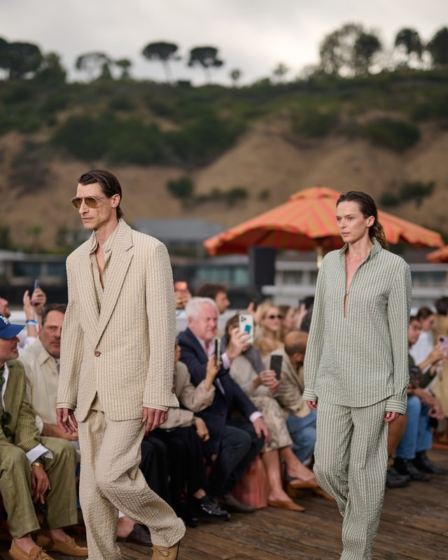 La sfilata Zegna spring-summer 2027 (courtesy Zegna)