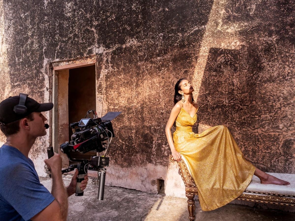 Bhavitha Mandava per il calendario Pirelli 2027 (courtesy Pirelli)