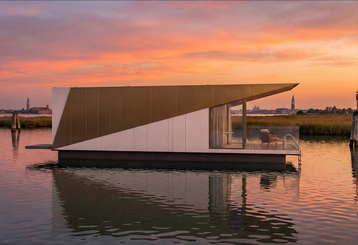 Una camera da letto sotto le stelle: la houseboat che cambia il modo di viaggiare