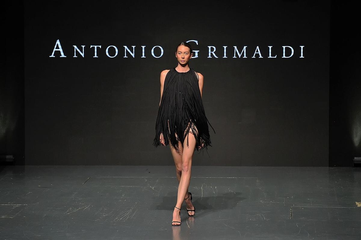 Un look Antonio Grimaldi (courtesy Iff-International fashion festival)