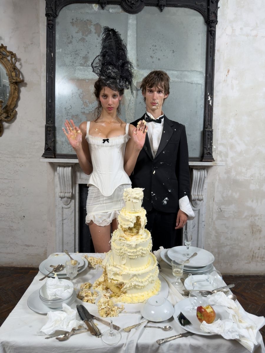 La campagna della capsule Bridal party di Dilara Findikoglu (courtesy Dilara Findikoglu)