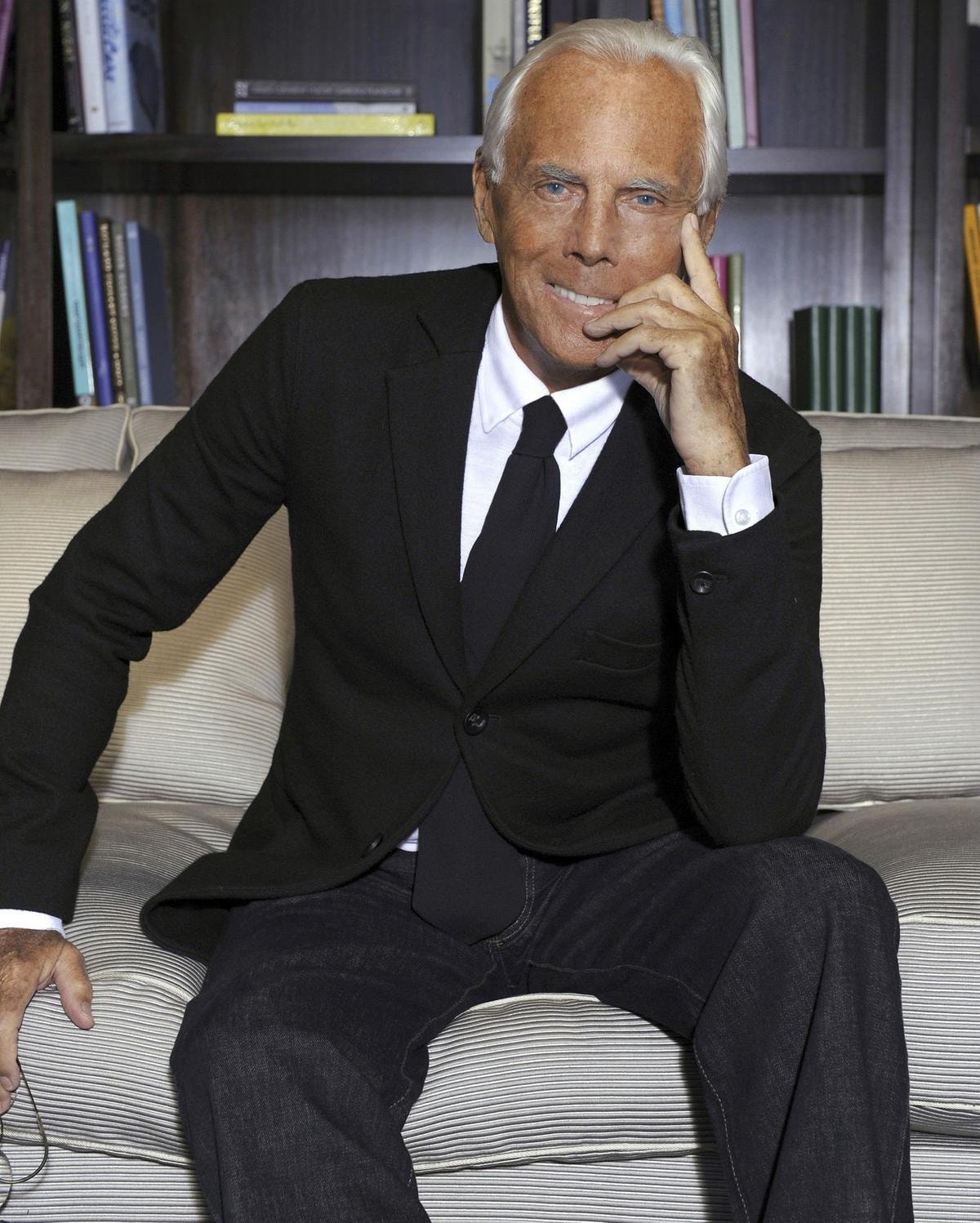 Giorgio Armani (ph. Stefano Guindani©sgp., courtesy Giorgio Armani)