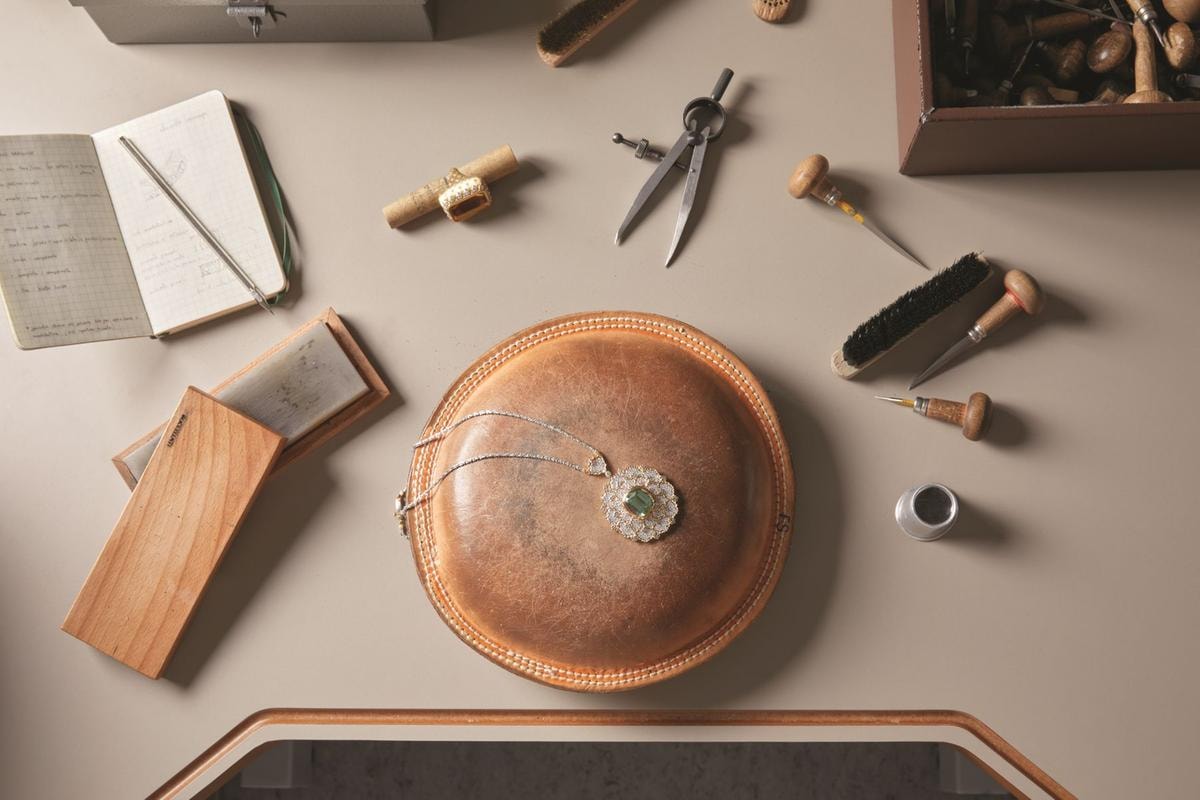 Una lavorazione dei gioielli del brand (courtesy Buccellati)