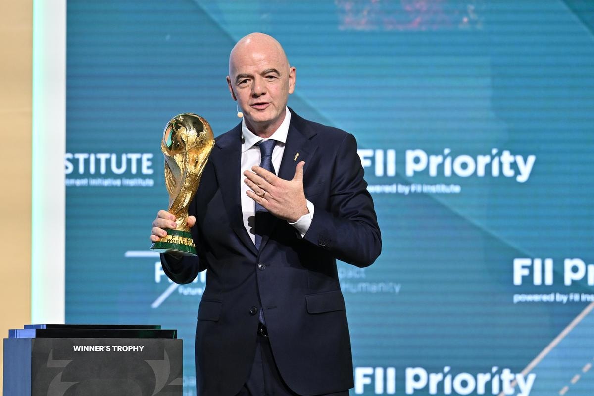 Gianni Infantino, presidente Fifa