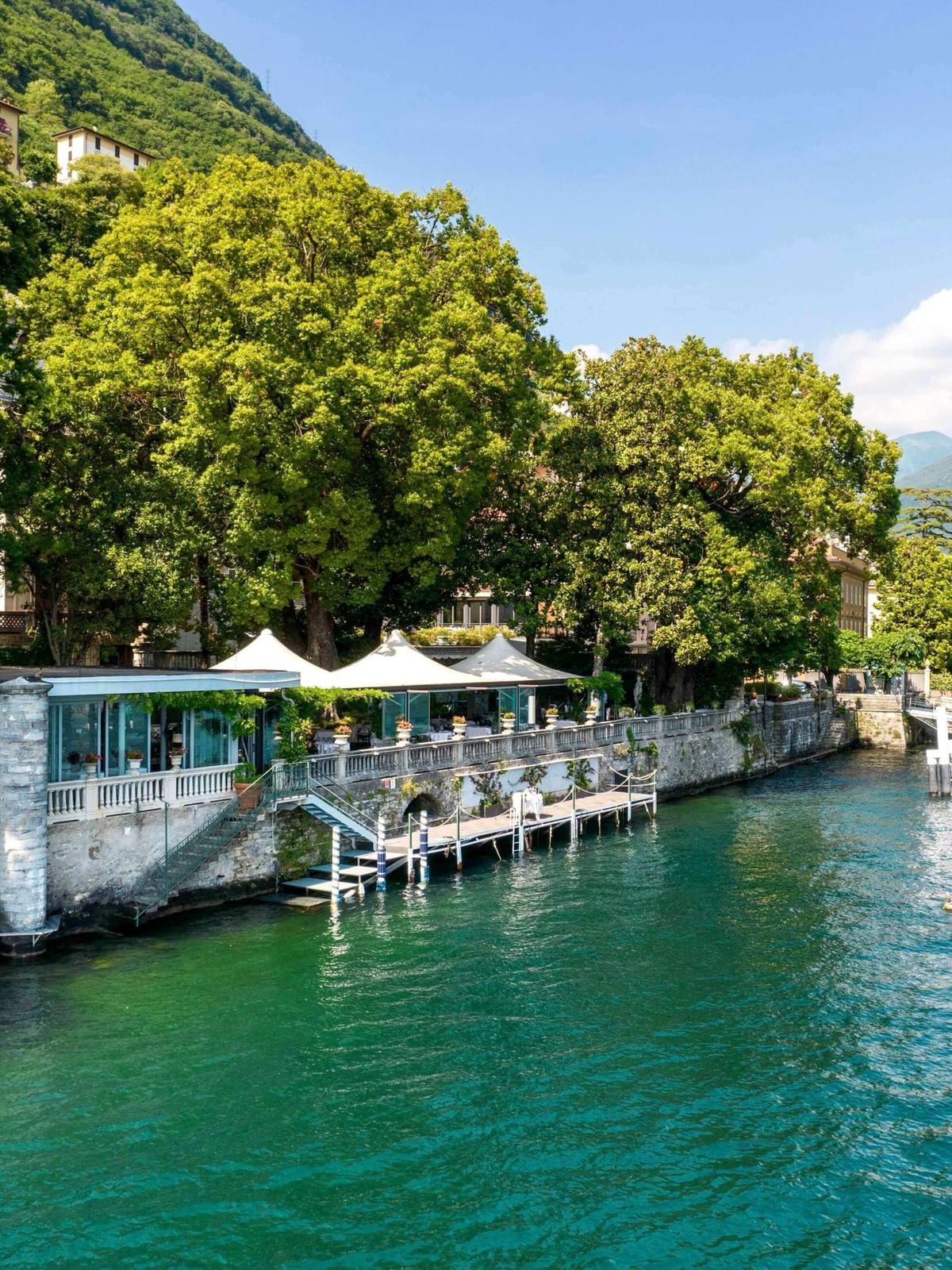 I 7 ristoranti sul Lago di Como dove si arriva solo in barca