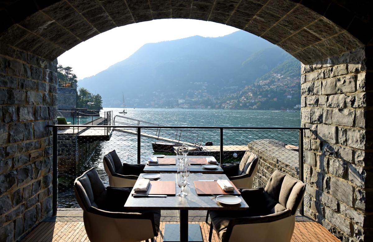 I 7 ristoranti sul Lago di Como dove si arriva solo in barca