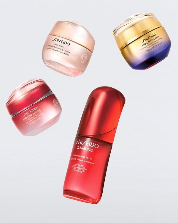 Un adv Shiseido (ph official website)