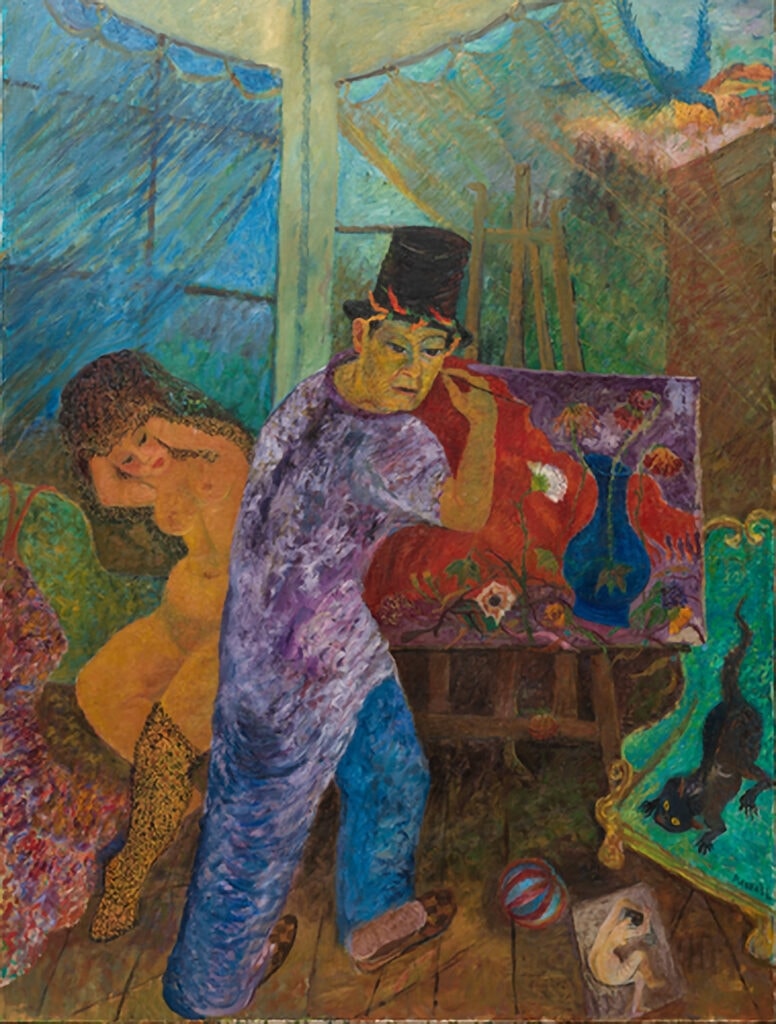 A. Raphael, Mafai nello studio.