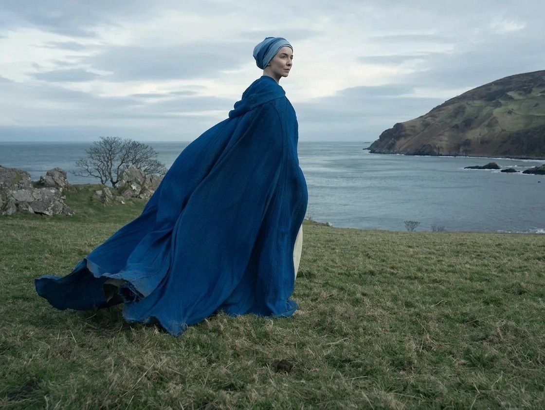 Jodie Comer nei panni di suor Brigid, in Robin Hood - Il prezzo del sangue