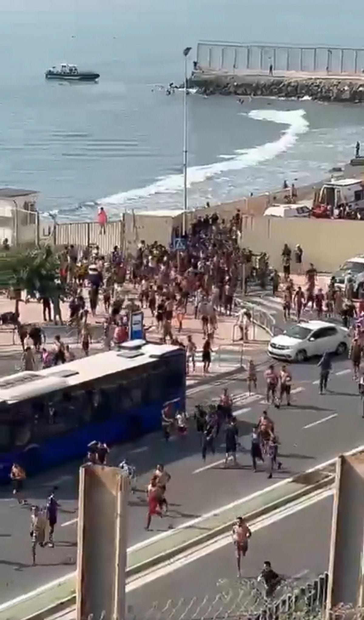 Migranti a Ceuta