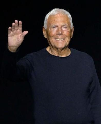 Giorgio Armani (ph Francesc Ten/MFF)