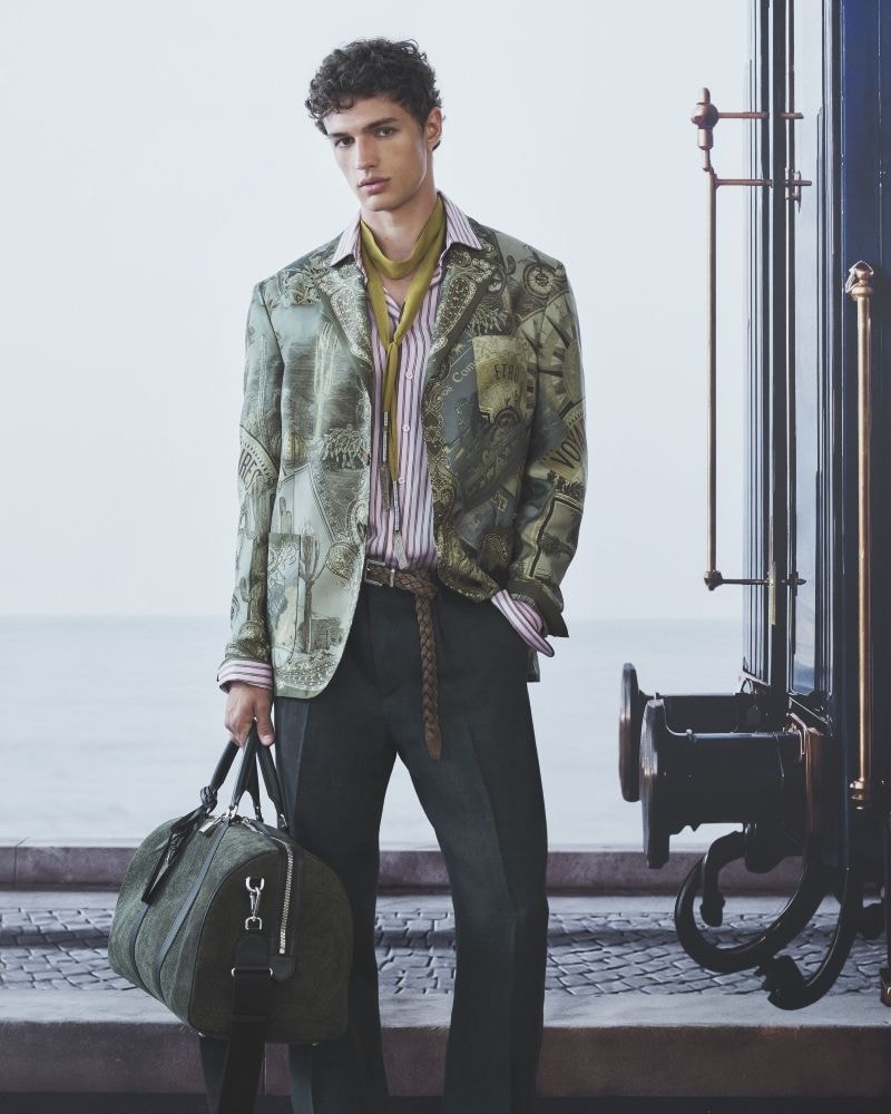 Un look Etro spring-summer 2027 (courtesy Etro)