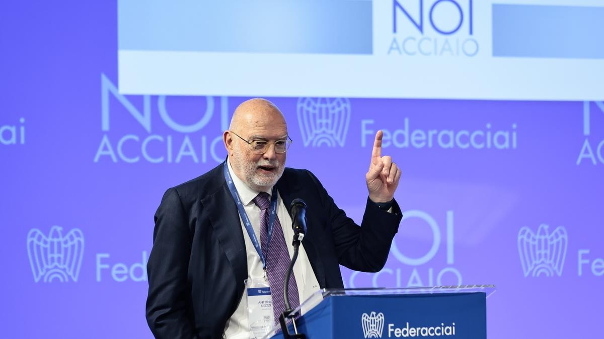 Antonio Gozzi, presidente Federacciai