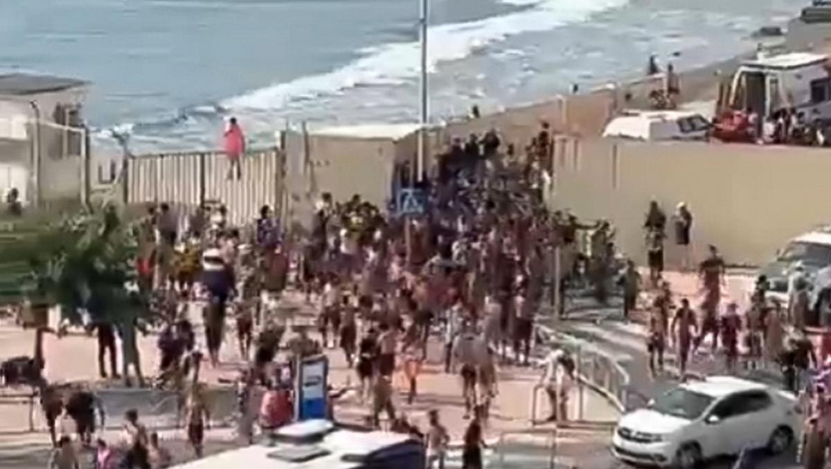 Migranti a Ceuta