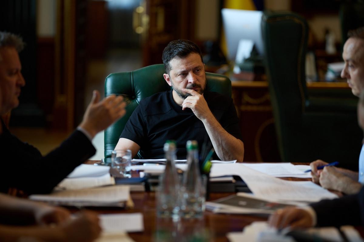 VOLODYMYR ZELENS'KYJ ZELENSKY PRESIDENTE DELL'UCRAINA