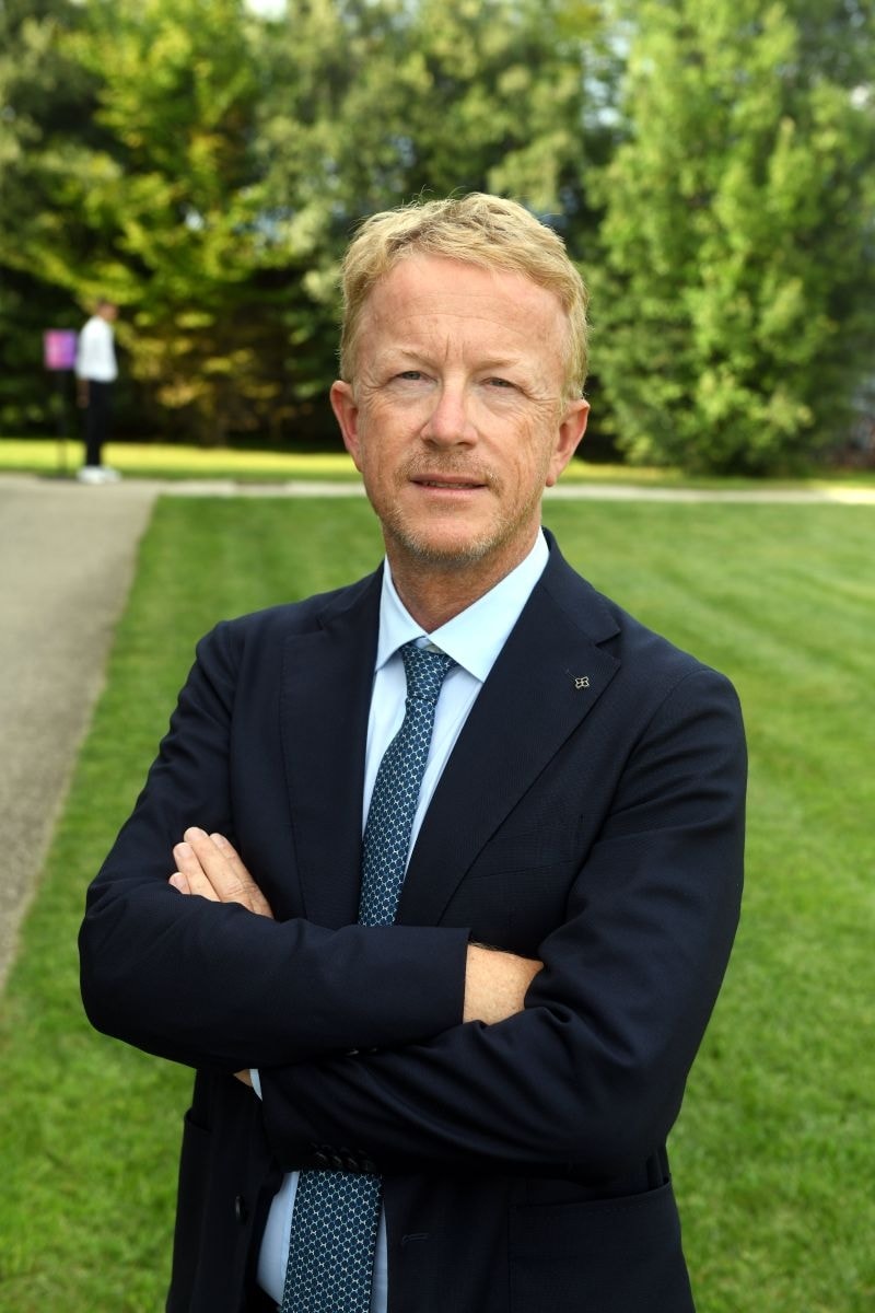 Un ritratto di Alberto Zanatta (ph Imagoeconomica)