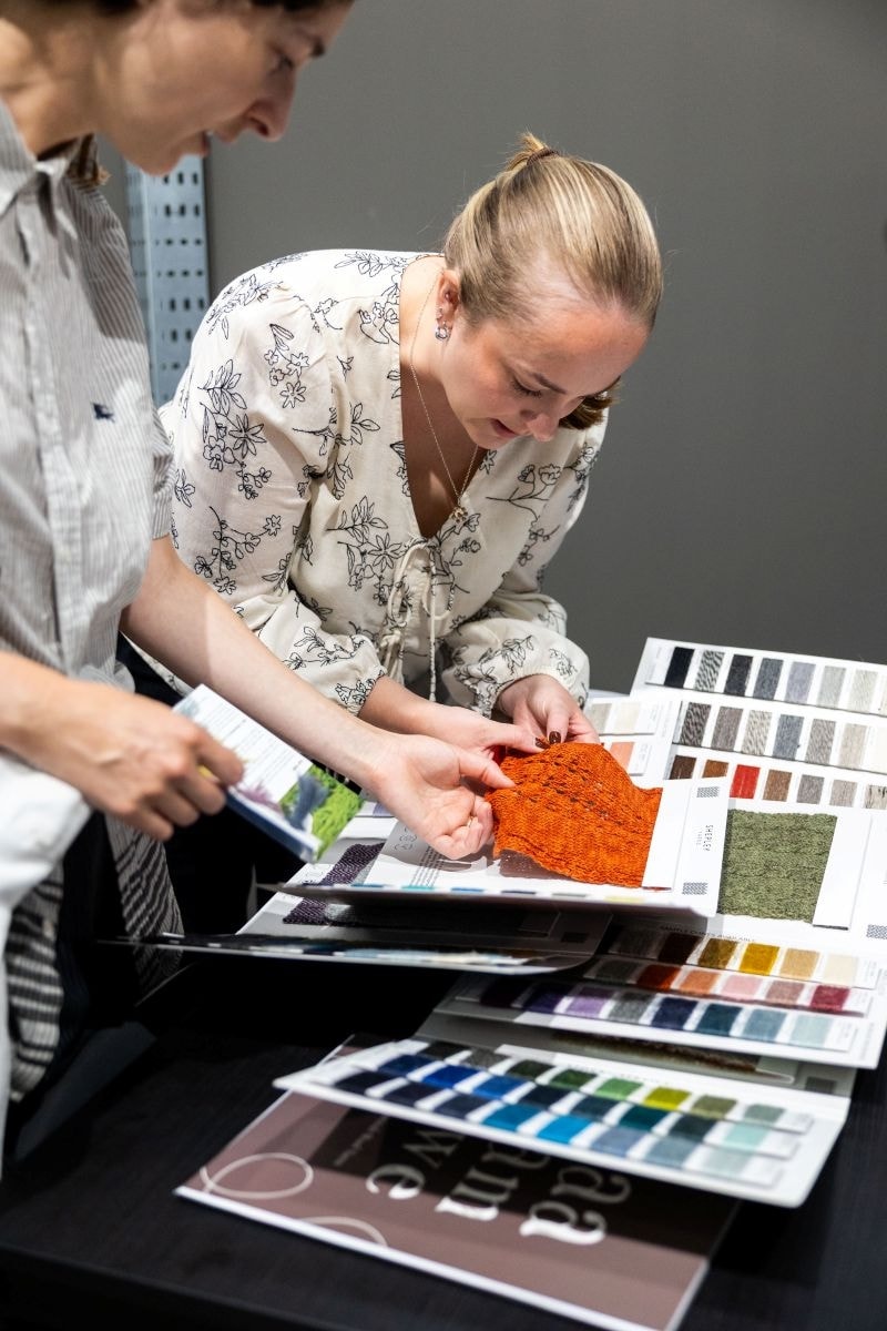 Un momento di Pitti filati 99 (ph Pitti immagine official website)