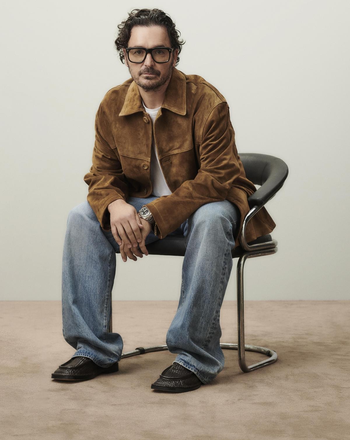 Un ritratto di Sacha Gomez de Zamora (courtesy 7 for all mankind)