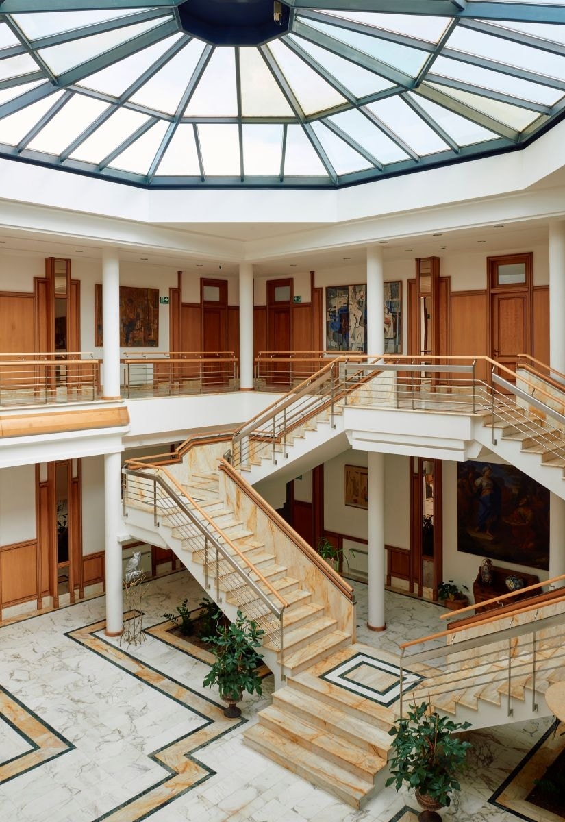 L’headquarter di Kiton ad Arzano, in provincia di Napoli (courtesy Kiton)