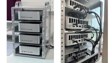 Geekom, un cluster di mini pc A9 Mega per gestire in locale i modelli AI