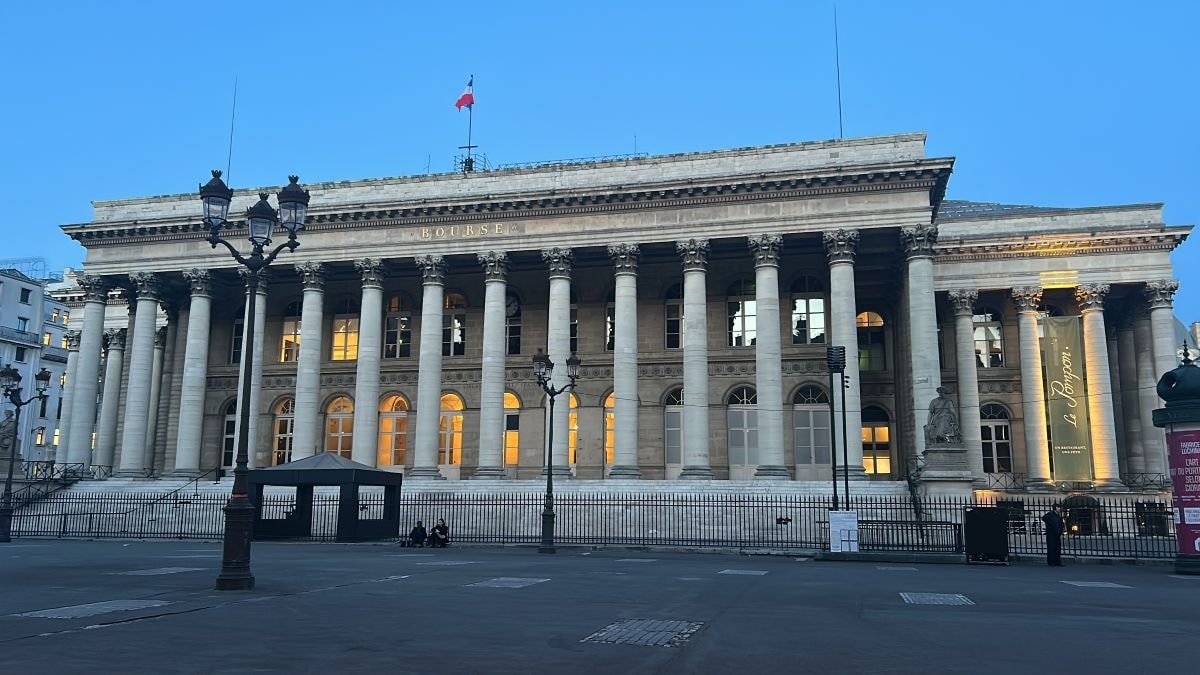 La sede della Borsa di Parigi (ph Federica Camurati)