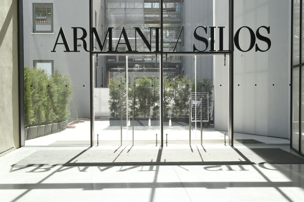La sede dell'Armani/silos a Milano (ph Imagoeconomica)