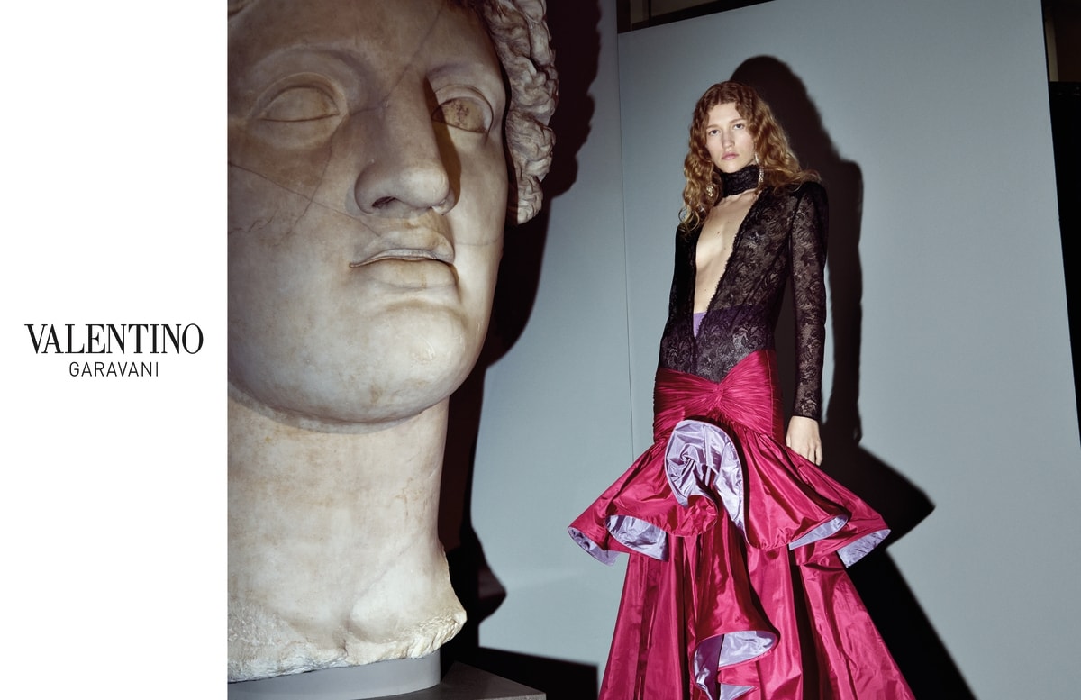 La campagna fall-winter 2026/27 di Valentino (courtesy Valentino)