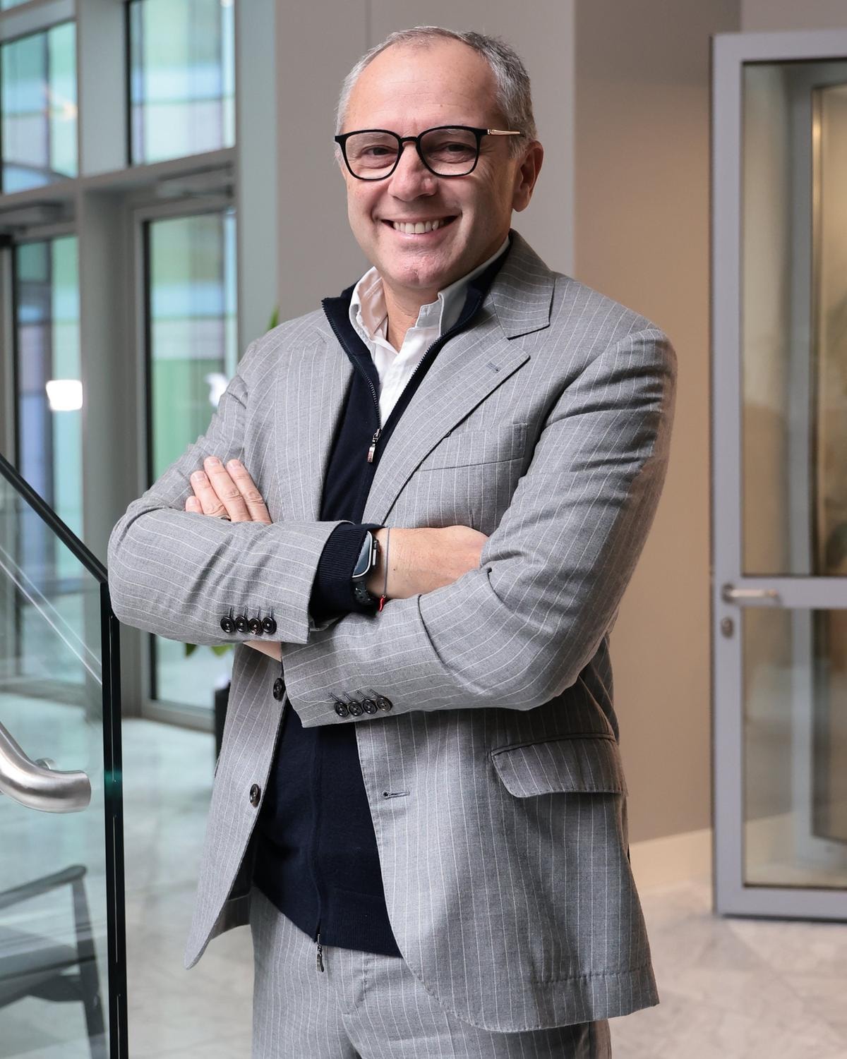 Stefano Domenicali, presidente e ceo di Formula 1 (courtesy Imagoeconomica)
