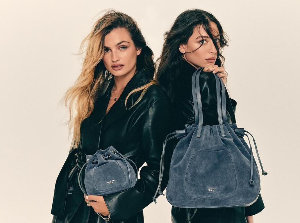 Sole e Virginia Ronzoni nella campagna fw 26/27 di Tosca blu (courtesy Tosca blu)
