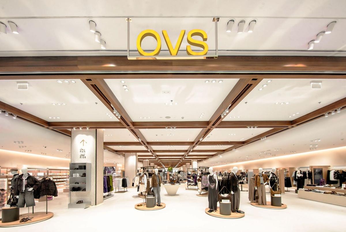 Il nuovo flagship store Ovs a Dubai (courtesy Ovs)