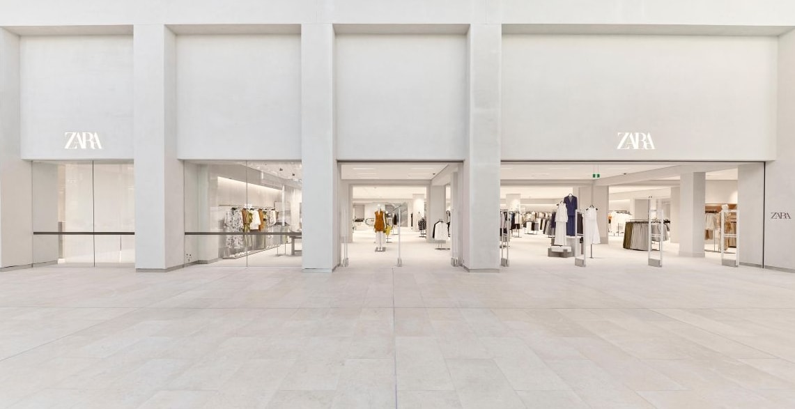 Un negozio Zara (ph Inditex official website)