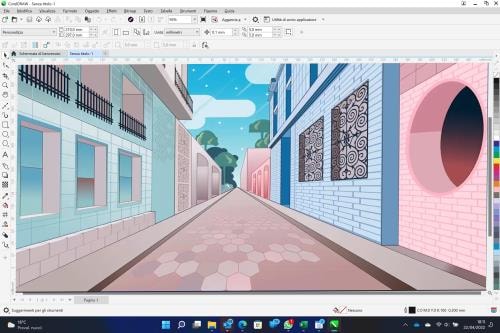 CorelDraw, una tavolozza perfetta per il disegno digitale - La prova