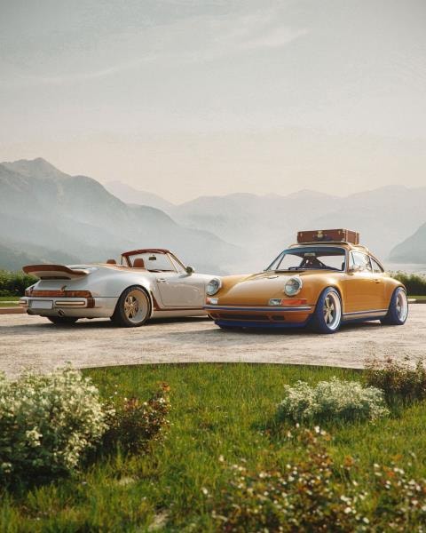 Louis Vuitton ridisegna due modelli Porsche 911 con Singer