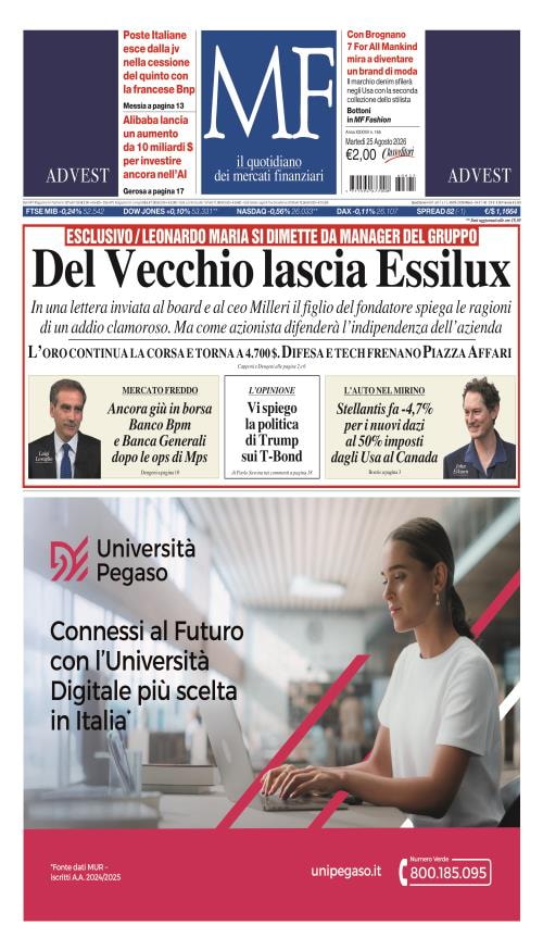 Nessuno scossone in Essilux