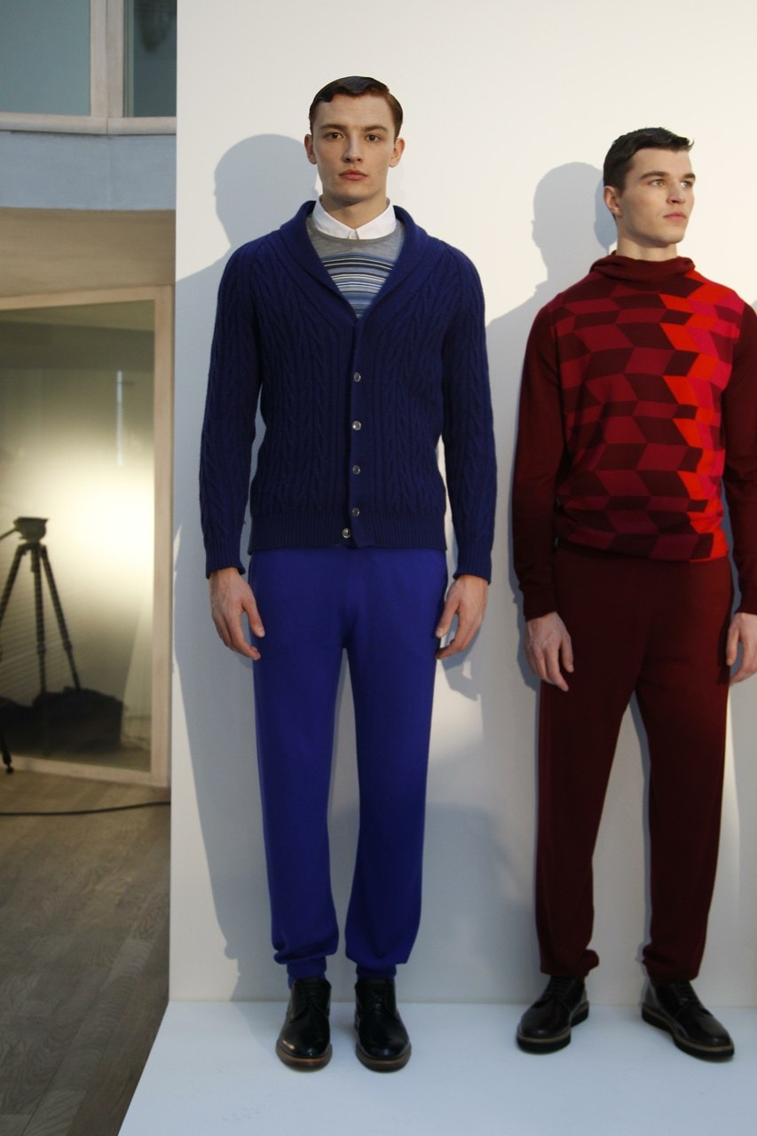 London Collections Men's Autunno/Inverno 2014/15 John Smedley