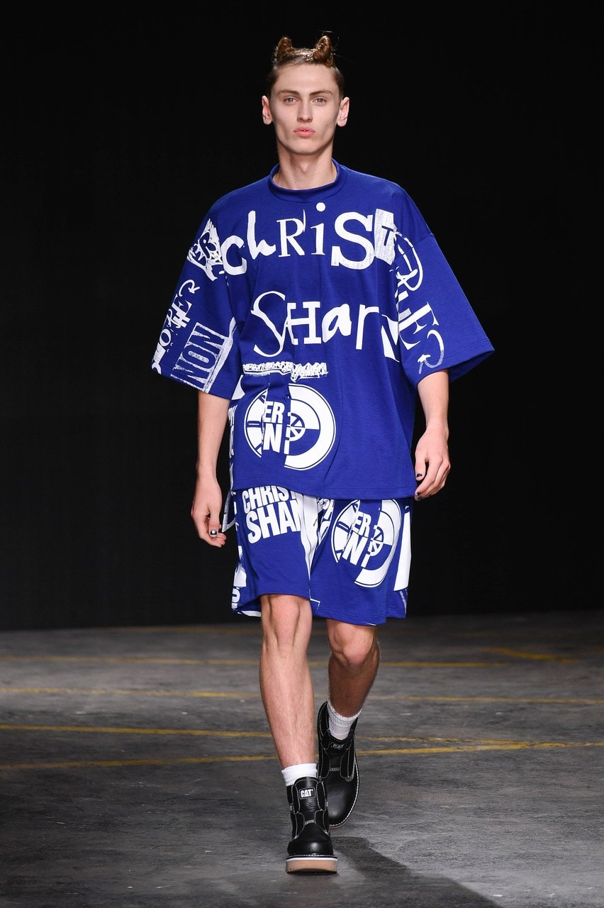 London Collections Men's Primavera/Estate 2015 Christopher Shannon