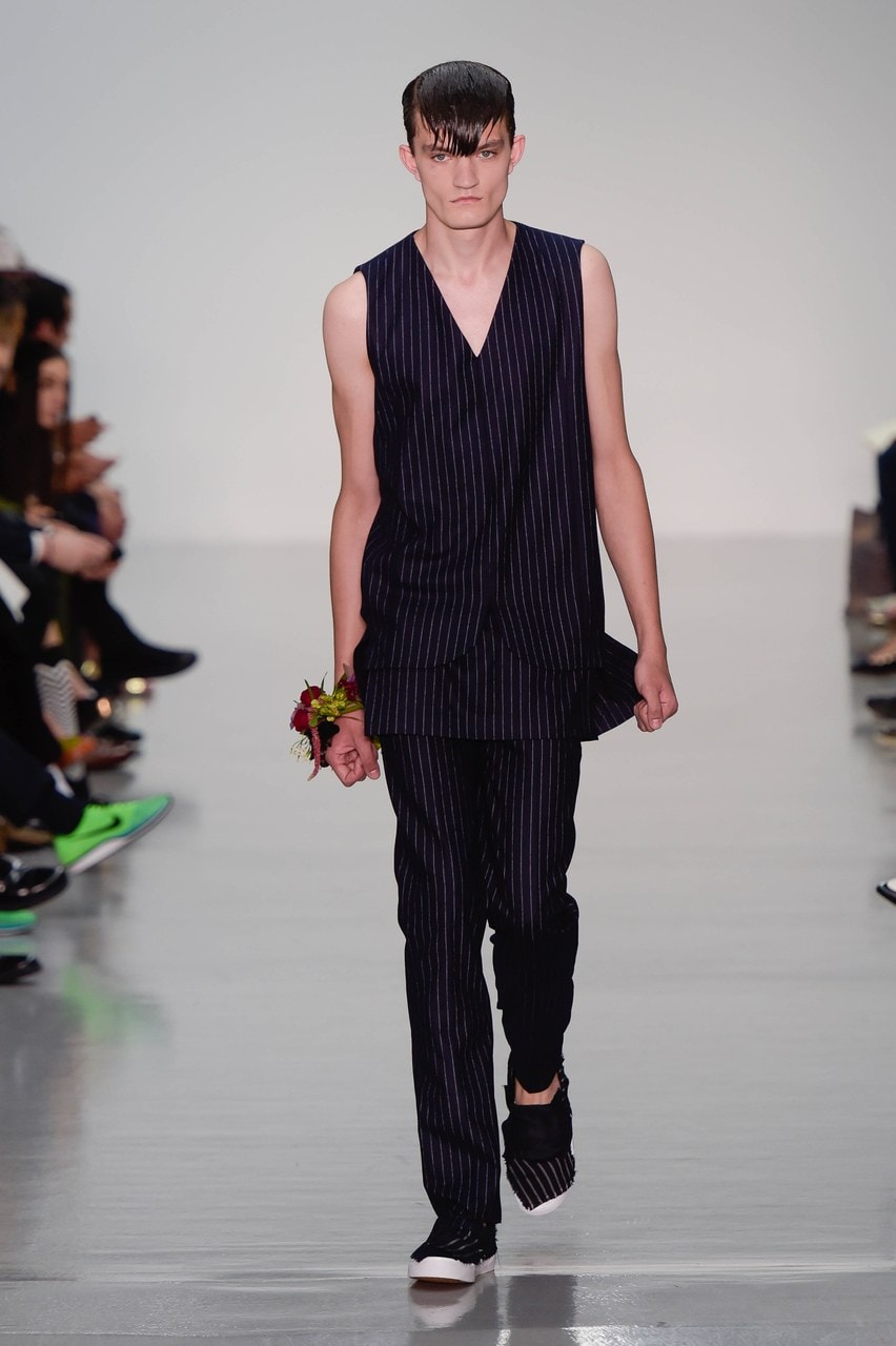 London Collections Men's Primavera/Estate 2015 Matthew Miller