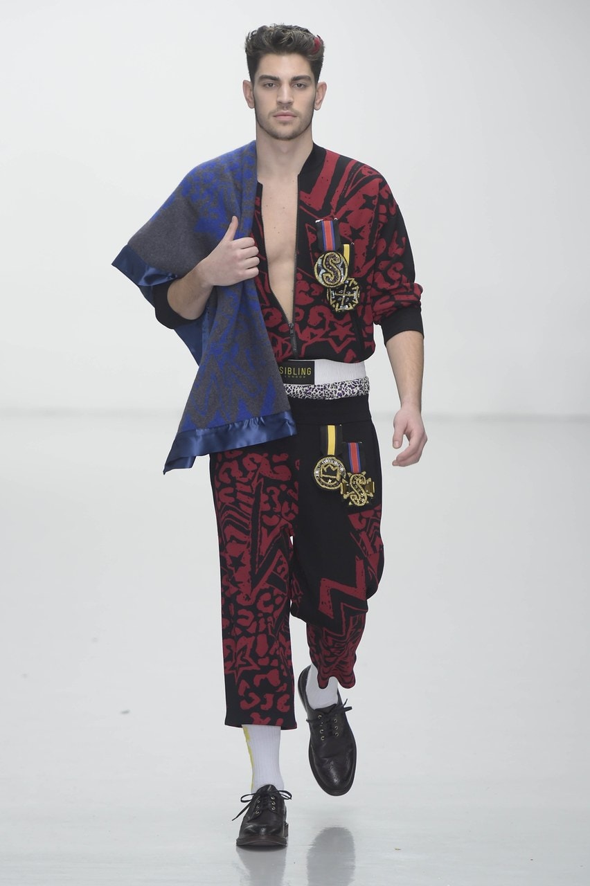 London Collections Men's Autunno/Inverno 2016/17 Sibling