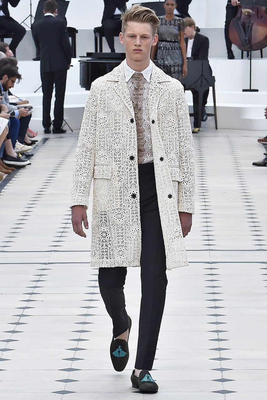 London Collections Men's Primavera/Estate 2016 Burberry Prorsum