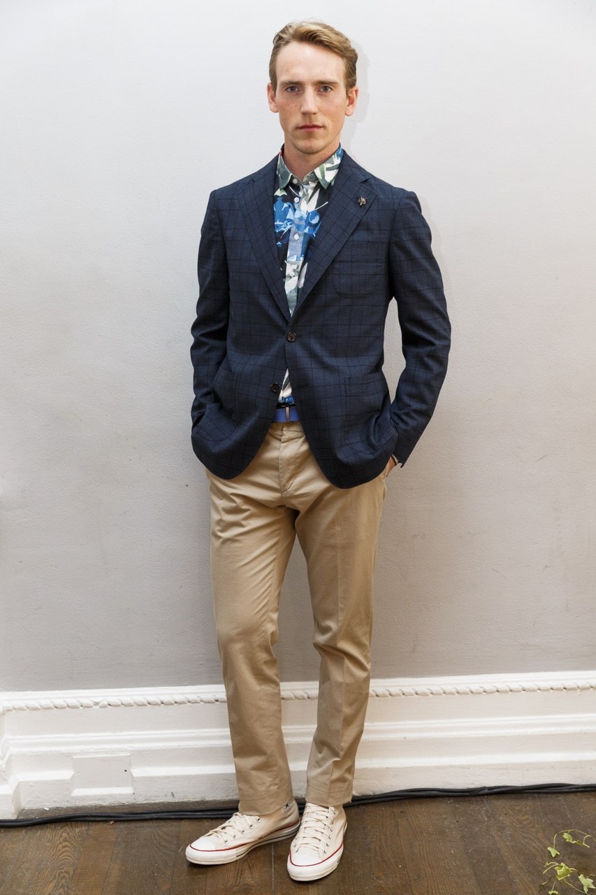 London Collections Men's Primavera/Estate 2016 Thomas Pink