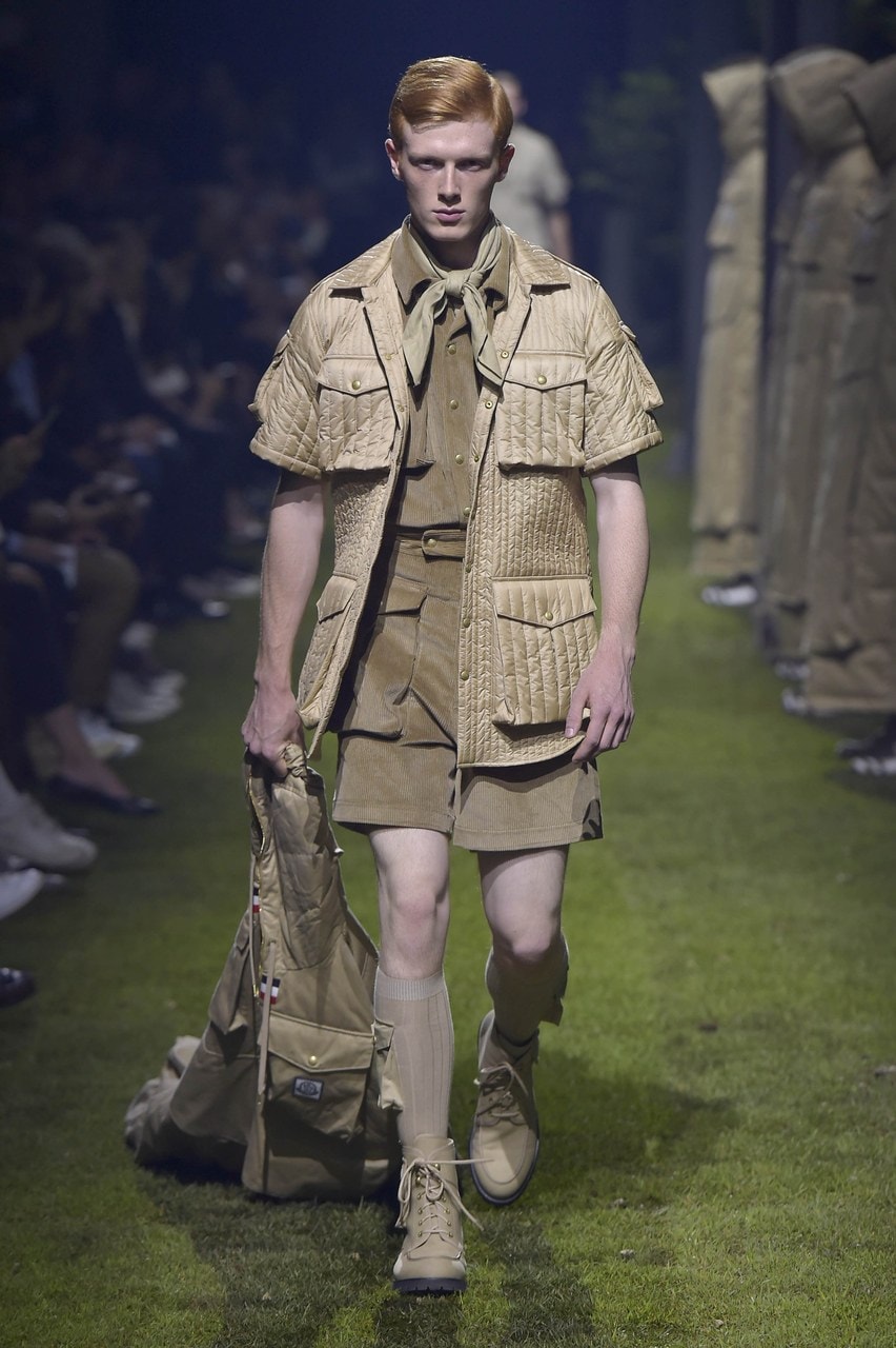 Milano Moda Uomo Primavera/Estate 2017 Moncler Gamme Bleu